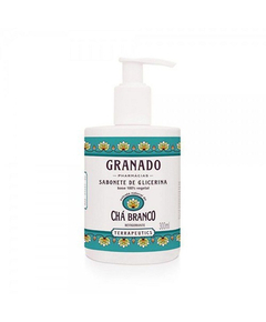 imagem de Sabonete liquido granado terrapeutics cha branco 300ml - GRANADO