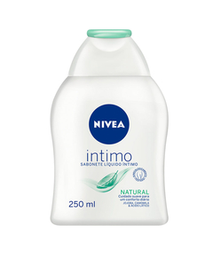 imagem de Sabonete liquido íntimo nivea natural 250ml - NIVEA