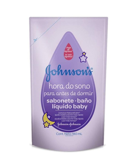 imagem do produto Sabonete liquido johnsons baby refil hora do sono 180ml - JOHNSON E JOHNSON