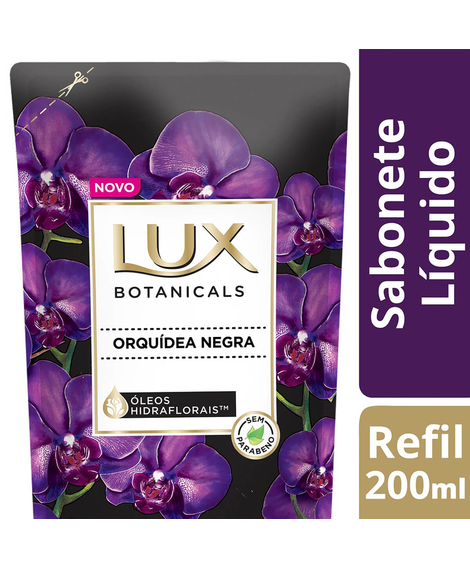 imagem do produto Sabonete liquido lux refil orquidea negra 200ml - UNILEVER