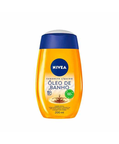 imagem de Sabonete líquido nivea óleo de banho 200ml - NIVEA