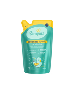 imagem de Sabonete líquido pampers bebê refil glicerina 350ml - PROCTER E GAMBLE