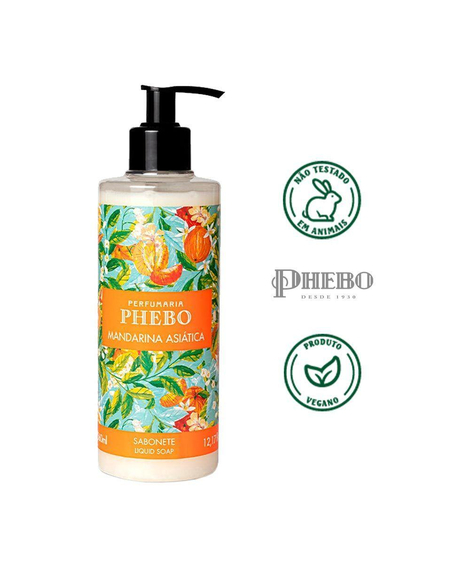 imagem do produto Sabonete liquido phebo mandarina asiatica 360ml - GRANADO