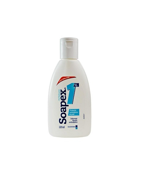imagem do produto Sabonete liquido soapex 1% 120ml - GALDERMA
