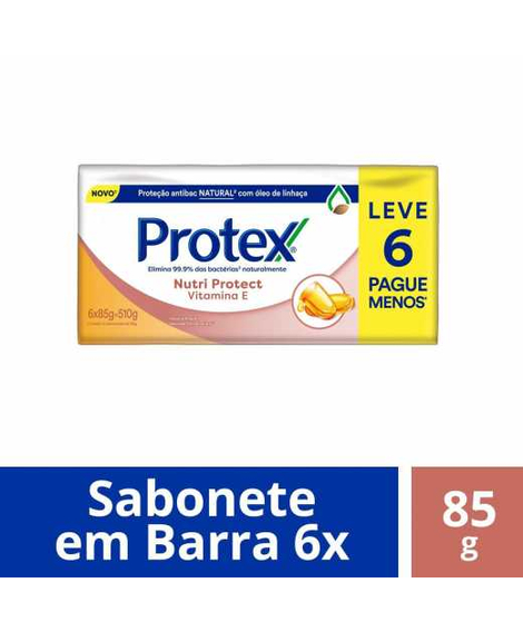 imagem do produto Sabonete Protex 85g 6 Unidades Vitamina E - COLGATE-PALMOLIVE