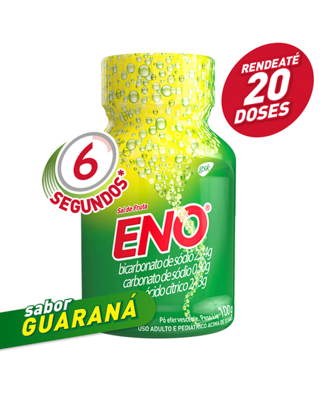 imagem do produto Sal de Fruta Eno 100g Guarana - GLAXOSMITHKLINE