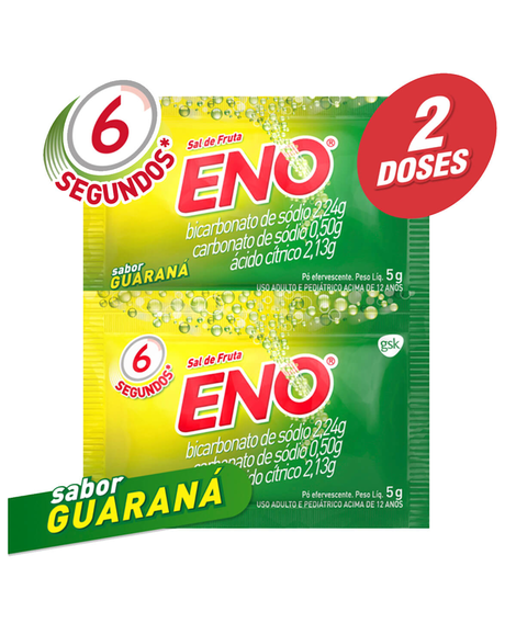 imagem do produto Sal de fruta eno 2 unidades guarana - HALEON