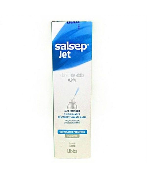 imagem do produto Salsep jet 0.9% 100ml - LIBBS