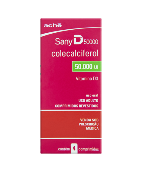 imagem do produto Sany d 50.000ui 4 comprimidos - ACHE