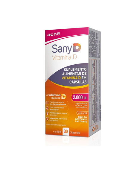imagem do produto Sany d gotas 200ui maa verde 20ml - ACHE