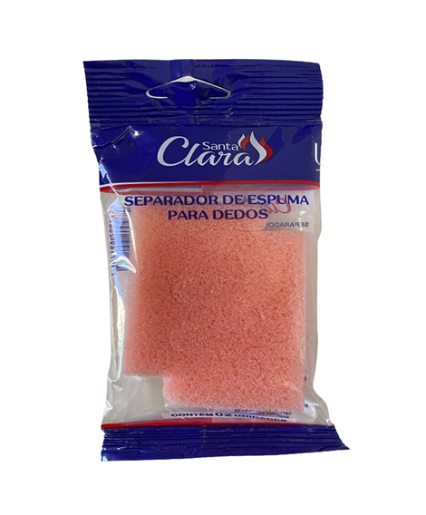 imagem do produto Separador de espuma para dedos 2 unidades - SANTA CLARA