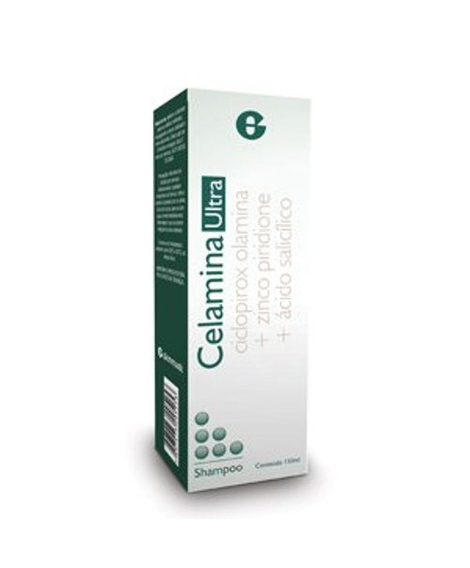 imagem do produto Shampoo Anticaspa Celamina Ultra 150ml - GLENMARK