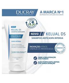 imagem de Shampoo anticaspa kelual ds 100ml - DUCRAY