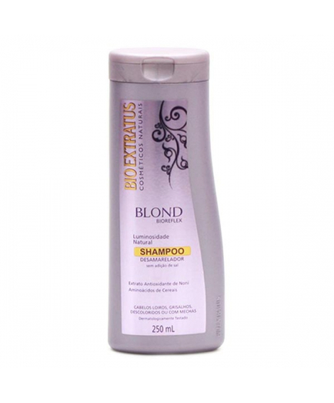 imagem do produto Shampoo bio extratus blond desamarelador 250ml - BIO EXTRATUS