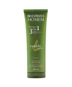 imagem de Shampoo bio extratus homem 3 em 1 250ml - BIO EXTRATUS