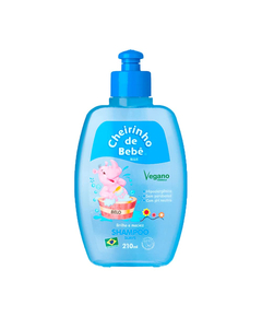 imagem de Shampoo cheirinho de bebe suave azul 210ml - KANITZ