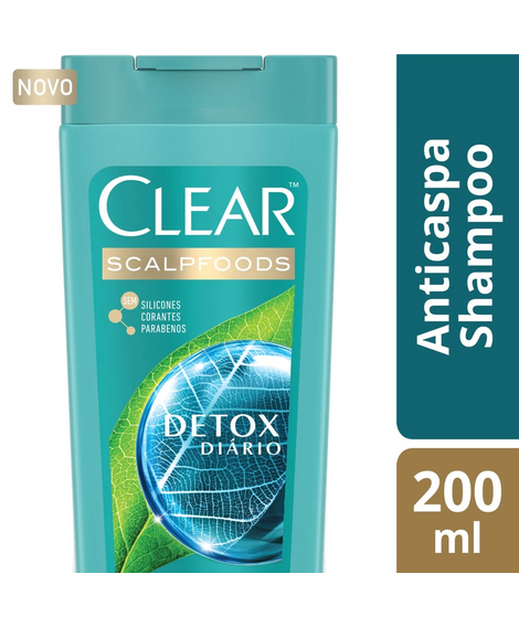imagem do produto Shampoo clear detox diario 200ml - UNILEVER