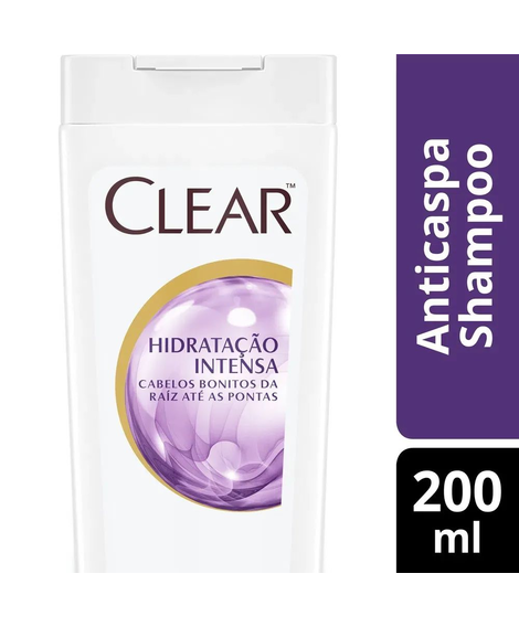 imagem do produto Shampoo clear hidratao intensa 200ml - UNILEVER