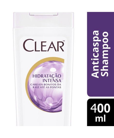 imagem do produto Shampoo clear hidratao intensa 400ml - UNILEVER