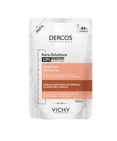imagem de Shampoo dercos kera solutions refil 200ml - VICHY