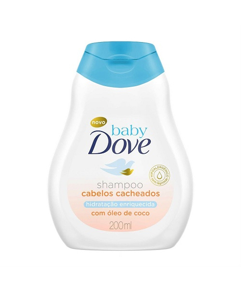 imagem do produto Shampoo dove baby hidratacao enriquecida cachos 200ml - UNILEVER