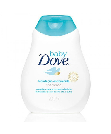 imagem do produto Shampoo dove baby hidratacao enriquecida normal 200ml - UNILEVER