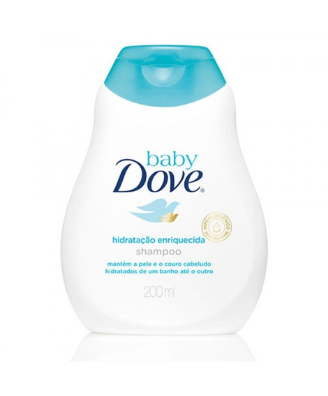 imagem do produto Shampoo dove baby hidratao enriquecida normal 200ml - UNILEVER