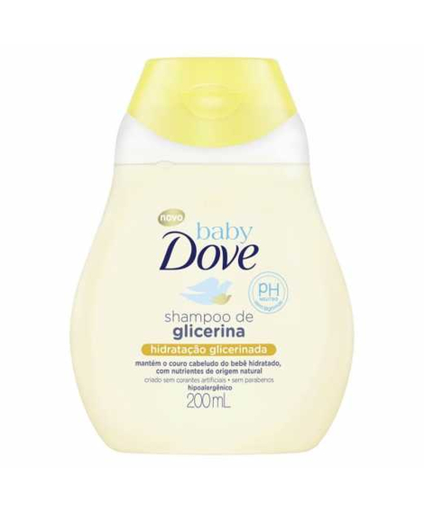 imagem do produto Shampoo dove baby hidratacao glicerinada 200ml - UNILEVER