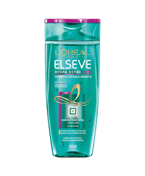 imagem do produto Shampoo elseve hydra detox 200ml - LOREAL