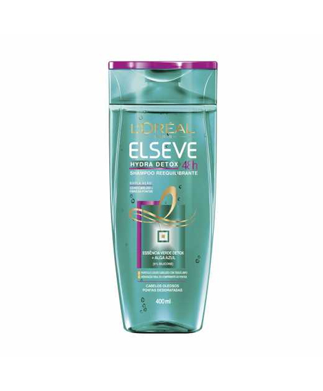 imagem do produto Shampoo elseve hydra detox 400ml - LOREAL