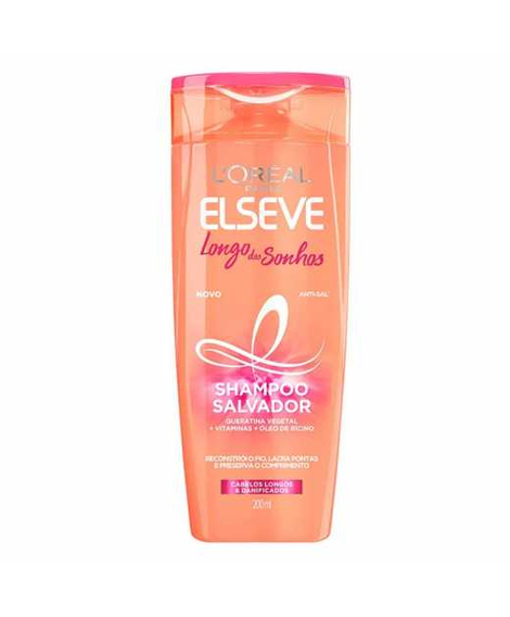 imagem do produto Shampoo elseve longo dos sonhos 200ml - LOREAL