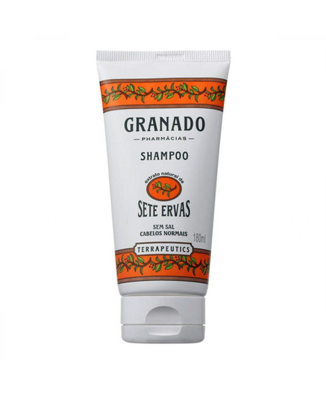 imagem do produto Shampoo granado terrapeutics 7 ervas 180ml - GRANADO