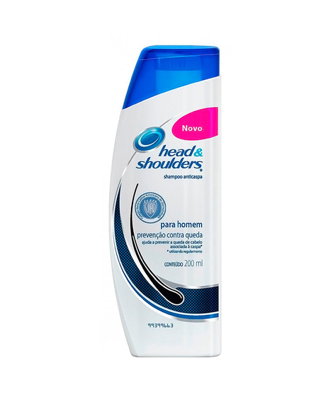 imagem do produto Shampoo head&shoulders homem preveno queda 200ml - PROCTER E GAMBLE