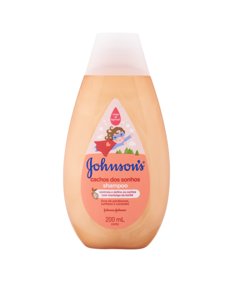 imagem do produto Shampoo johnsons baby cabelos cacheados 200ml - JOHNSON E JOHNSON