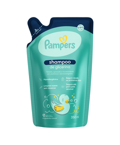 imagem de Shampoo pampers bebê refil glicerina 350ml - PROCTER E GAMBLE