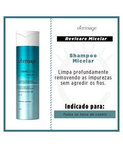 imagem de Shampoo revicare micelar 200ml - DERMAGE