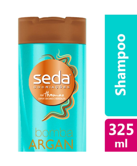 imagem do produto Shampoo seda bomba argan 325ml - UNILEVER