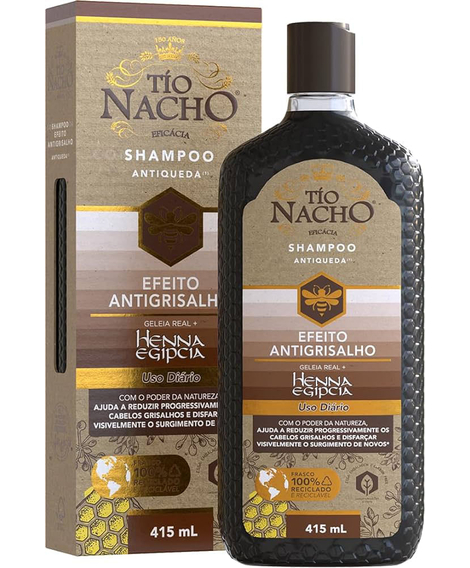 imagem do produto Shampoo tio nacho antigrisalho 415ml - ATHENAS
