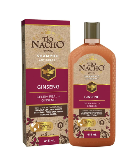 imagem do produto Shampoo tio nacho ginseng 415ml - ATHENAS