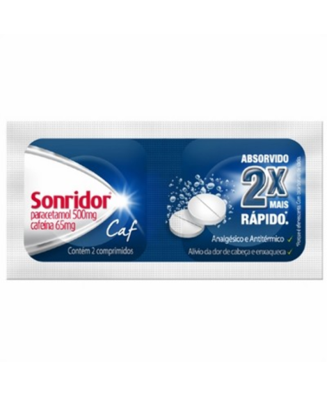 imagem do produto Sonridor caf 2 comprimidos - HALEON
