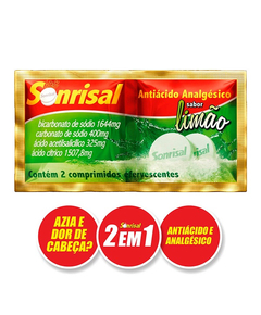 imagem de Sonrisal limao 2 comprimidos - HALEON