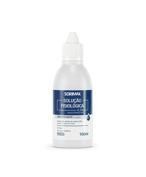 imagem do produto Soro Fisiologico Sorimax 100ml - FARMAX