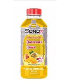 imagem de Sorox zero acucares frutas amarelas 550ml - GENOMMA LAB