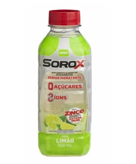 imagem do produto Sorox zero acucares limao 550ml - GENOMMA LAB