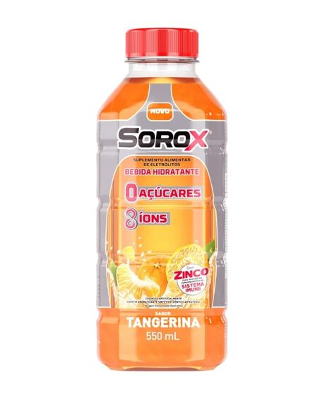 imagem do produto Sorox zero acucares tangerina 550ml - GENOMMA LAB