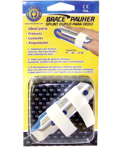 imagem de Splint duplo para dedo ortho pauher brace pauher m - ORTHO PAUHER