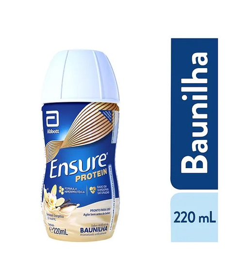 imagem do produto Suplemento alimentar ensure protein baunilha 220ml - ABBOTT