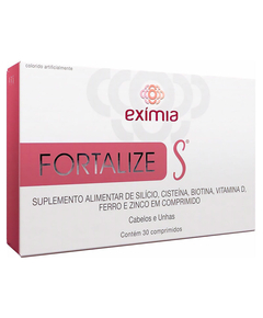 imagem de Suplemento alimentar eximia fortalize s 30 comprimidos - FARMOQUIMICA