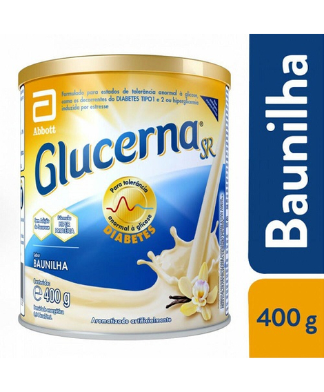 imagem do produto Suplemento alimentar glucerna baunilha 400g - ABBOTT
