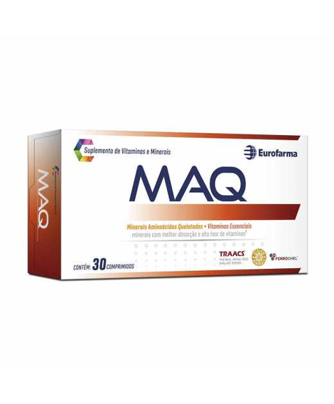 imagem do produto Suplemento Alimentar Maq 30 Comprimidos - EUROFARMA